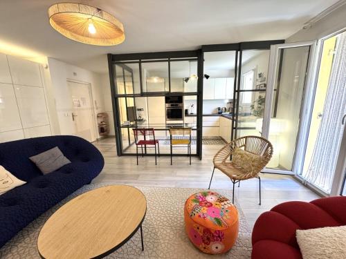 ApartHotel Riviera - Terrasse Loft de la Providence - Vieille Ville - Esprit Loft en 2 pices AC, Nice (fotografie 3)