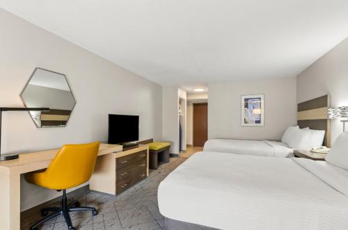 2 double beds