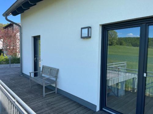 陽台/露台, Wohlfühloase im Grünen (Wohlfuhloase im Grunen) in 阿爾特多夫B-紐倫堡