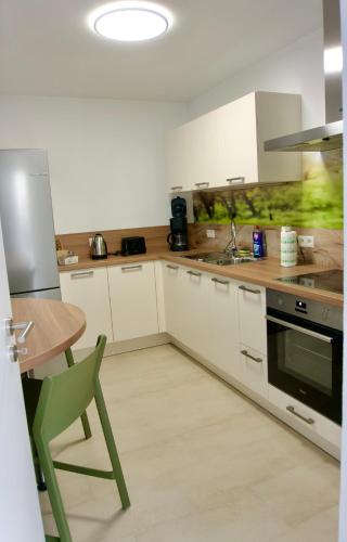 廚房, Ferienwohnung Sonnenschein in 於特博格