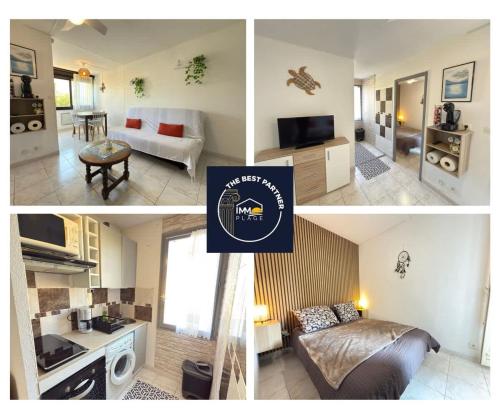 Jolie T2 à 100m de la plage - Location saisonnière - Valras-Plage