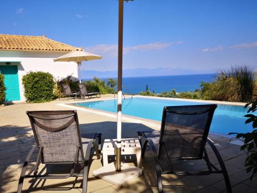 View, The Iconpainter Kalamaki Villa in Mirtia