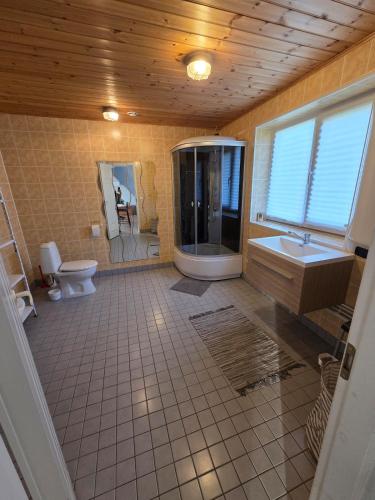 Bathroom, Linnamaja kuni 10-le inimesele in Karksi-Nuia