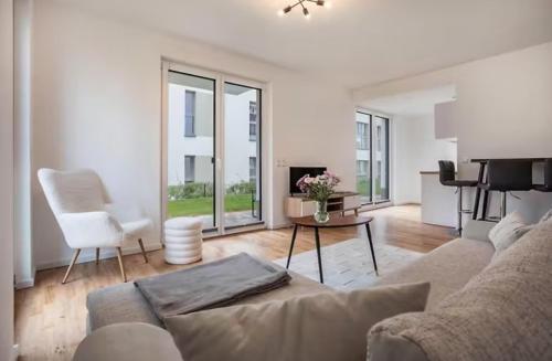 Modernes und wunderschönes Loft mit Terrasse, Gartenblick in Greifswald in Greifswald, Deutschland