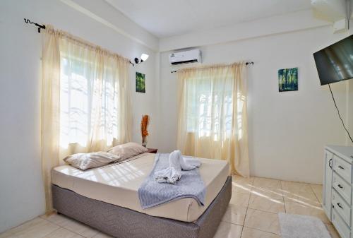 Guestroom, Valley-View Hideaway in Kingstown