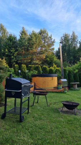 Trasą S7 w 2h z Warszawy i Gdanska, Jadamowo holidaymazury, jacuzzi, jezioro