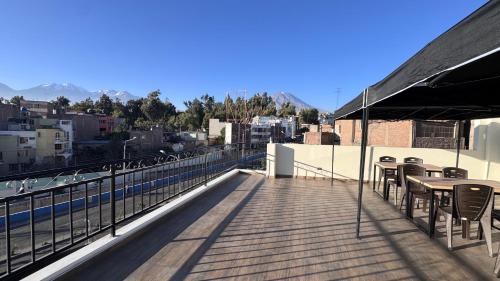 Erkély/terasz, Andari Hoteles in Arequipa