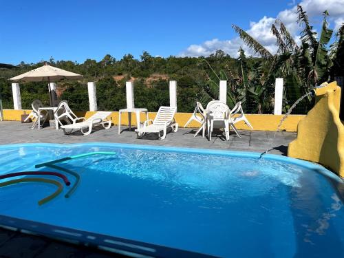 สระว่ายน้ำ, Pousada Vila Nativa in อาร์ไรยัล ดาชูดา