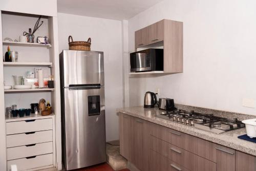 Cocina, Hostel Nube Mia in Guadalajara