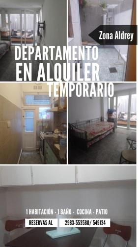 One-Bedroom Apartment room in Depto en Mar del Plata