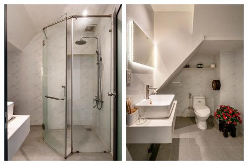 B-HOMEAWAY LUXURY Apartment - Ben Thanh Central - 샤워실