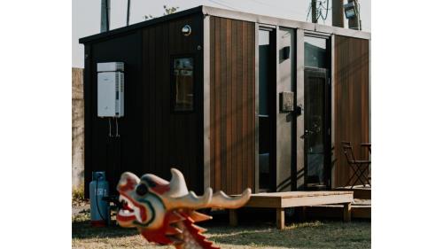 Exterior view, Fulu Dragon Boat Camping House 1 by Tiny Away in Fuxing Township