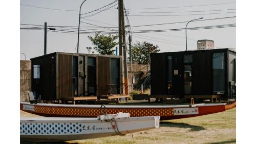 Exterior view, Fulu Dragon Boat Camping House 1 by Tiny Away in Fuxing Township