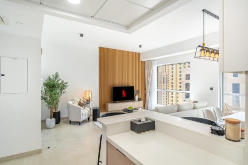 High-Floor 1BR New Design Steps to JBR Beach, Dubai (Foto 9)