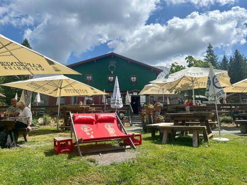 bergwärts (bergwarts) in Bischofsgrun