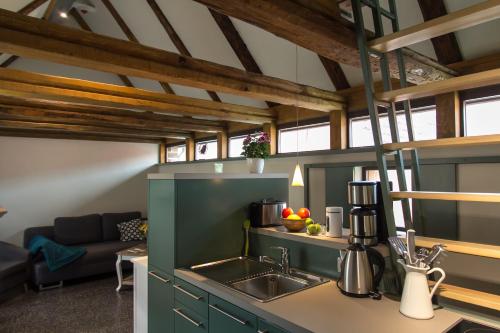 廚房, 海恩奇利茲蘭德酒店 (Kyritzer Landhotel Heine) in 基里茨