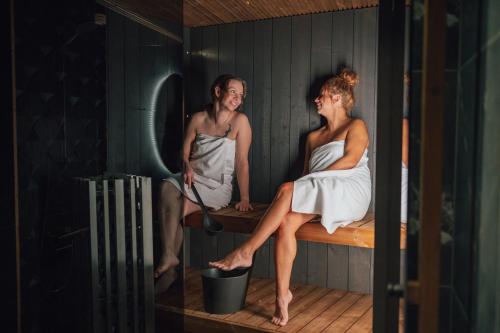 Sauna, Tahko Spa Hotel in Nilsia