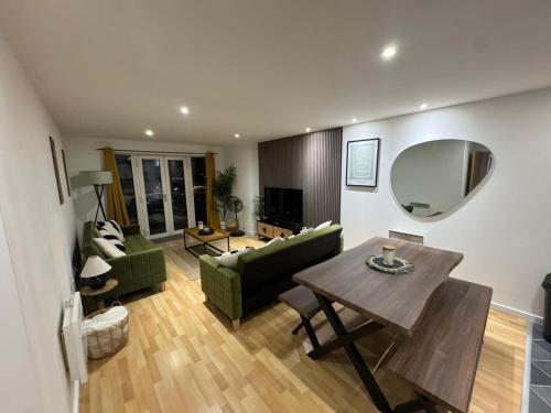 Modern 2BR Apartment City Centre Free Secure Parking Stunning Views, Birmingham (fotografie 9)