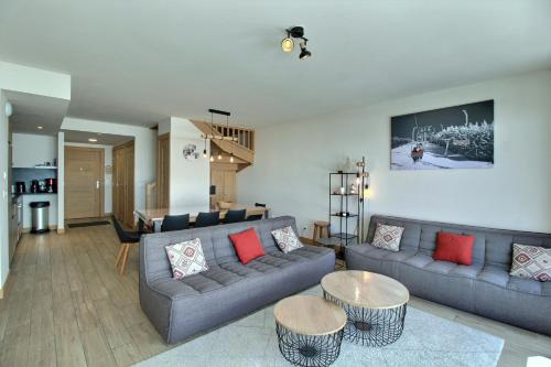 ARC 1600, LE RIDGE, Appartement 10 personnes Duplex Vue Montagne - ski aux pieds - Sauna, Hammam, Piscine, Salle de salle de sport-fitness, Arc 1600 (photo 10)