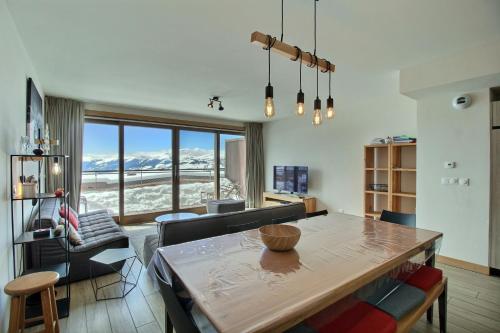 ARC 1600, LE RIDGE, Appartement 10 personnes Duplex Vue Montagne - ski aux pieds - Sauna, Hammam, Piscine, Salle de salle de sport-fitness, Arc 1600 (photo 5)