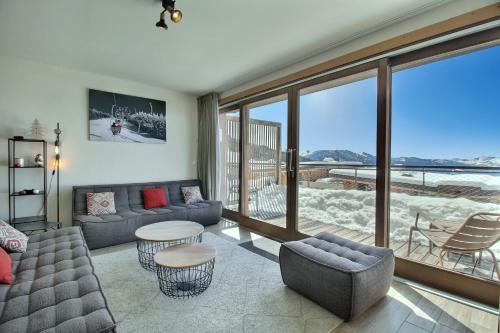 ARC 1600, LE RIDGE, Appartement 10 personnes Duplex Vue Montagne - ski aux pieds - Sauna, Hammam, Piscine, Salle de salle de sport-fitness, Arc 1600 (photo 8)