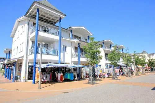 Haus Rügen Ferienwohnung 08 mit Sauna- und Schwimmbadnutzung im AHOI Sellin in Göhren, Deutschland