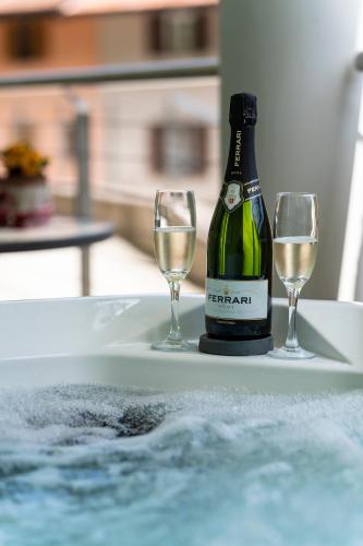 Peldbaseins, Villa Zoe - Sauna & Hot Spa in Vezano