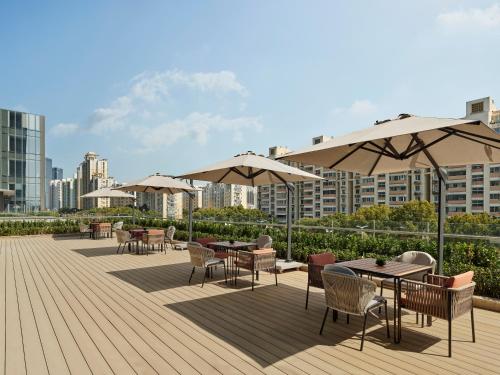 陽台/露台, AC Hotel by Marriott Suzhou Industrial Park in 蘇州