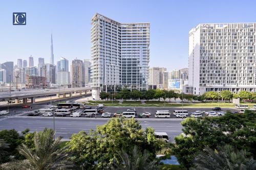 Luxury Escapes Modern 1 Bed Apt City View Sol Bay Business Bay, Dubaj (fotografie 9)