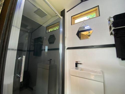 1 Bed Cabin - Sleeps 2 - Pets - Garden - Parking, Ilfracombe (fotografie 9)