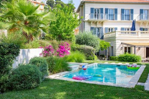 S2 House for 12p swimming pool AC BBQ 10mins from Sea gîte à louer Saint-Philippe