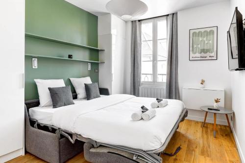 BM Rue Charlot Studio compact & chic pour 2 - Location saisonnière - Paris