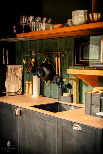 Kitchen, Feelmore Tiny House Szarvas in Szarvas