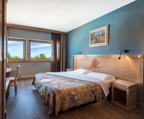 1 double bed