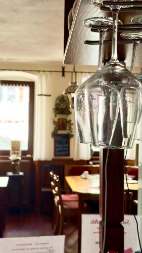 Restaurant, Gastehaus Gruner Baum in Sankt Martin