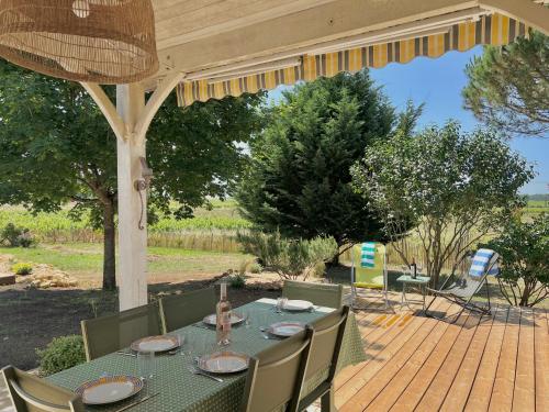 Charmante maison avec piscine au cœur des vignes in Saint-Philippe-d'Aiguille