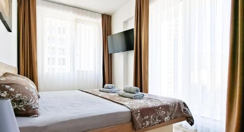 Luxury condos on 18th, 19th, 5th and 3rd floor, with pool, fitness, parking included, Skopje (fotografie 10)