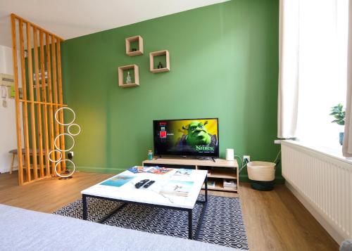 Two-Bedroom Apartment room in Le Charme des Remparts Boulonnais