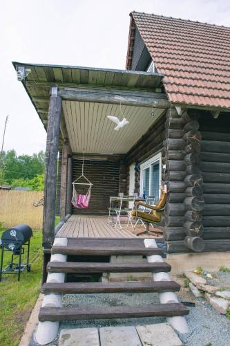 Balkons/terase, Baurine Puhkemaja in Kortsialuse