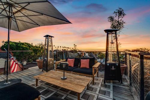European Charm Meets La Jolla Rooftop Views