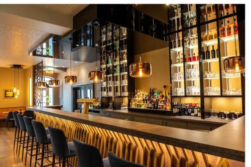 Restaurant, Stadthotel Dinklage, Self-Check In, Restaurant am Hotel in Dinklage