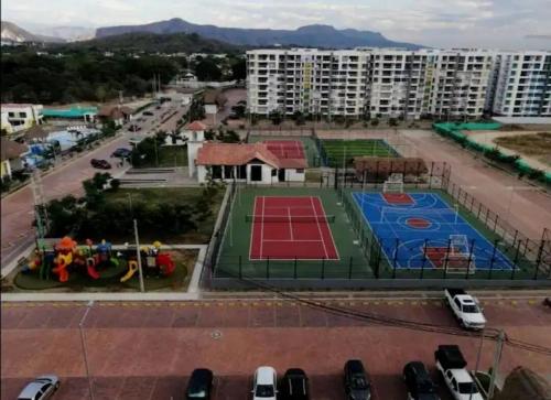 Hermoso apartamento vacacional en Ricaurte Cundinamarca in ริเการ์เต