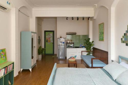 Spacious Studio, 3-min walk to Ben Thanh market D1