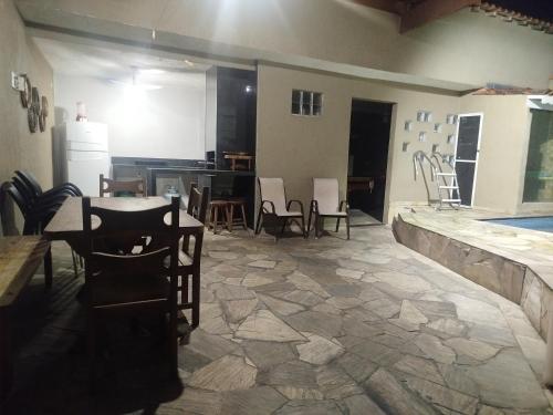 Casa familiar com Piscina Praia Grande in วีลาตูปี