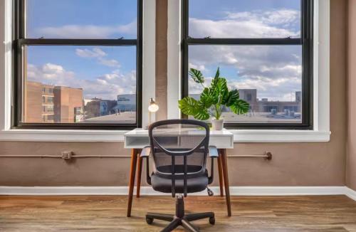 1Br in Heart of Downtown, Sauna, Prime Location, Cleveland (Foto 3)