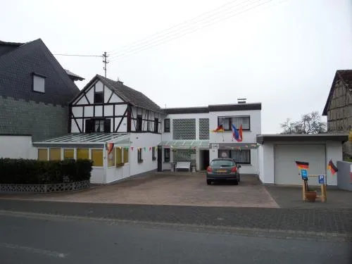 Historisches Fachwerkhaus in Reifferscheid, Deutschland