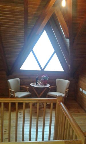 Iekārtas, Agros Timber Log House in Agros
