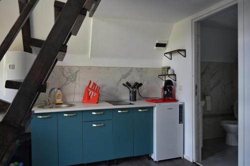 Fürdőszoba, Căsuțele Denis&Lucas (Casutele Denis&Lucas) in Ocna Sugatag