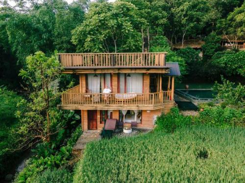 Pu Luong Jungle Lodge - 발코니/테라스