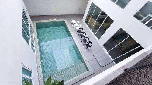 파타야 The Inn10 Pool Villa Pattaya, Entire Villa, 9 Bedrooms, Private Indoor Swimming Pool, ดิ อินน์เท็น 4성급 싱글룸 전망